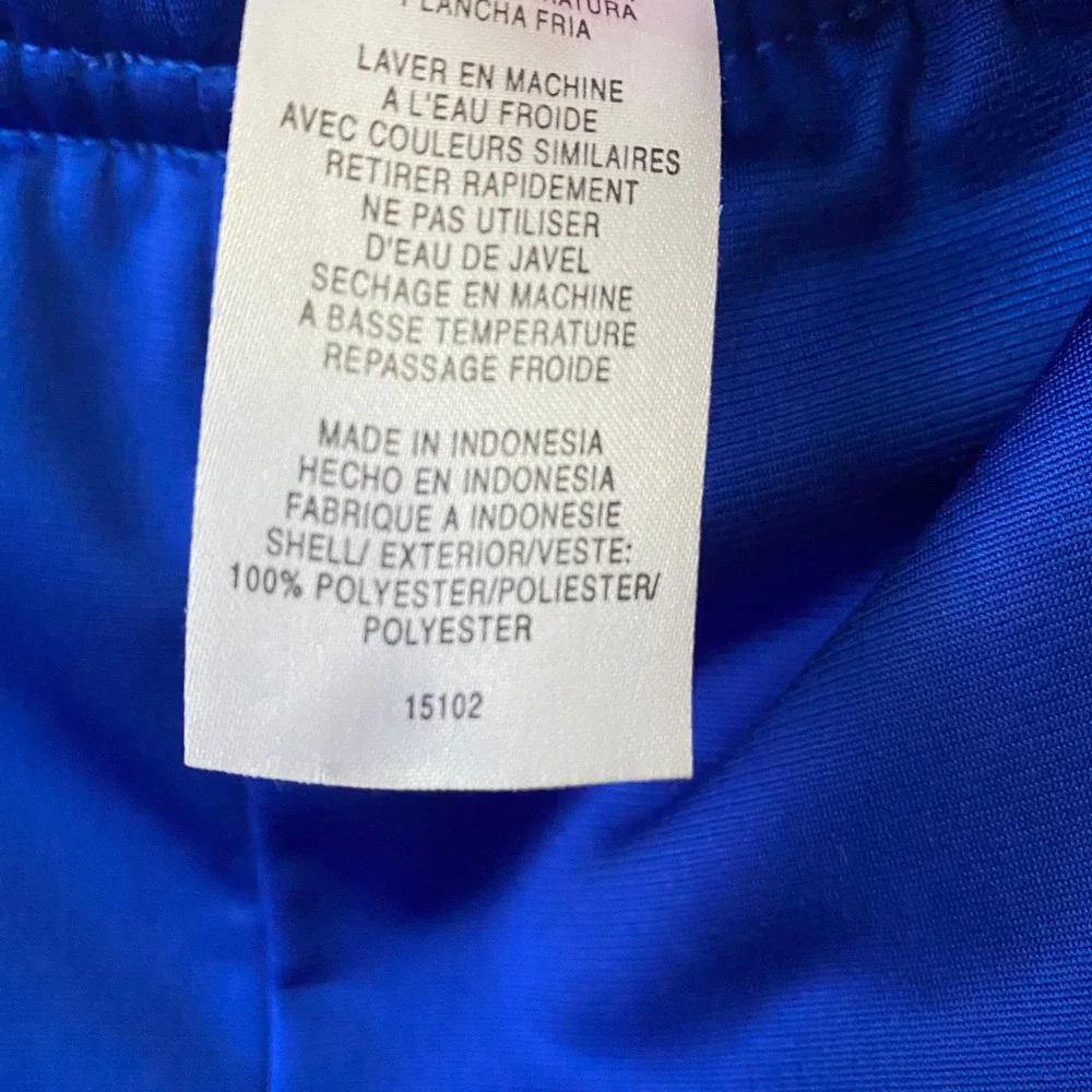 Adidas Sporty Rugged Relaxed Performance Outdoors Track Pants Large Blue